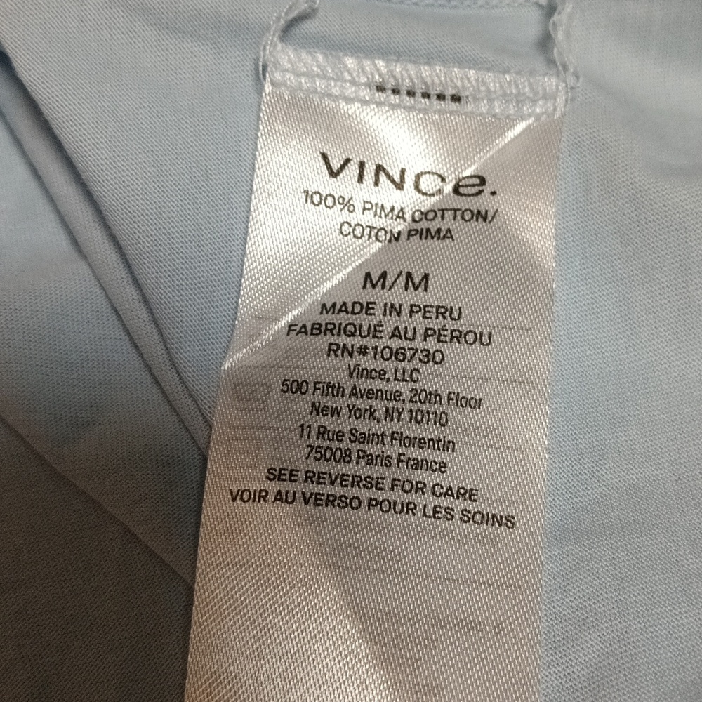 Vince Essentials Short Sleeve Tee - Picture 7 of 9